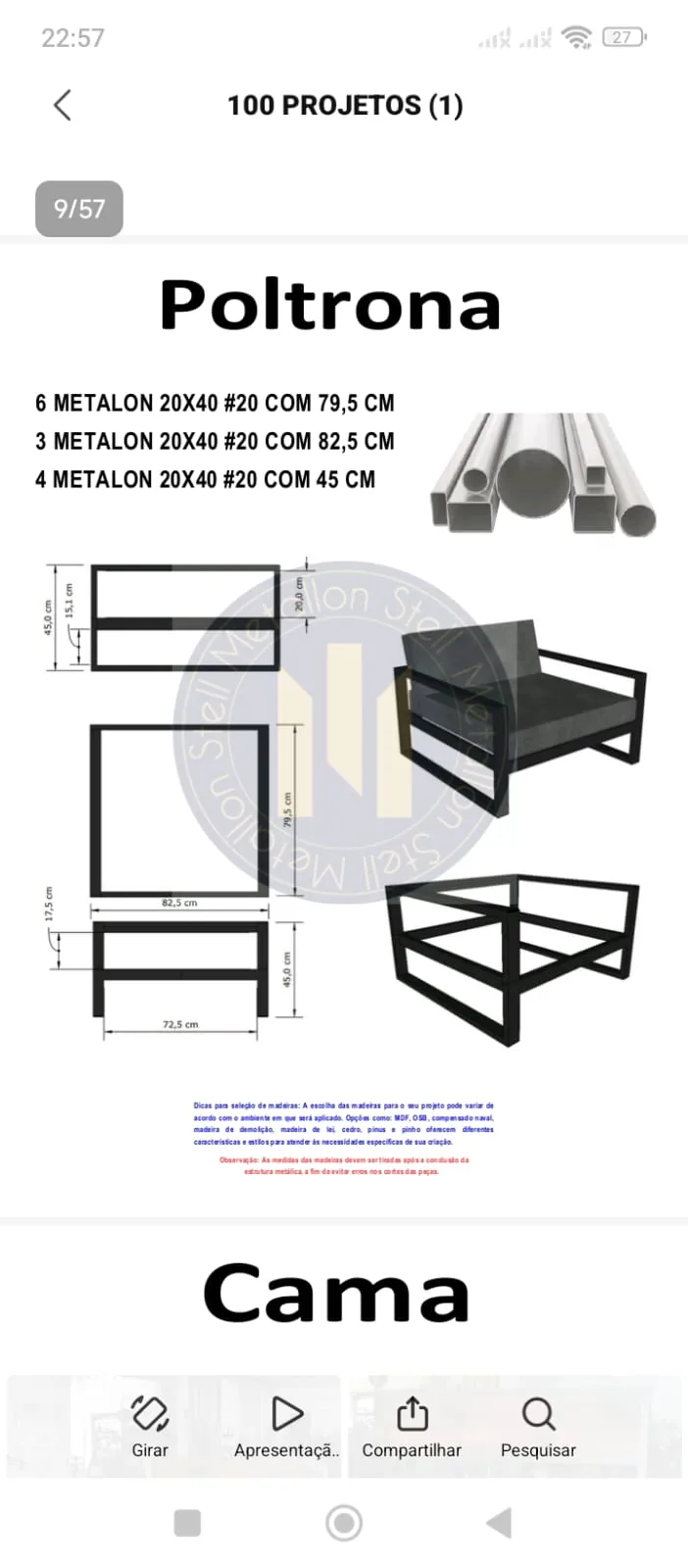 Projeto Poltrona